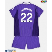 Otroški Nogometni dresi Tottenham Hotspur Omar Marmoush #22 Tretji 2026-27 Kratek Rokav (+ Kratke hlače)